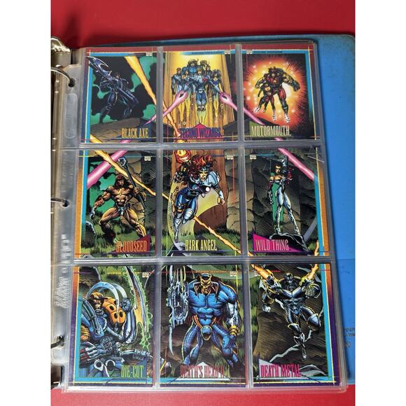 Vintage 1993 Marvel Comics Super Heroes Trading Cards 178 cards - Picture 16 of 16